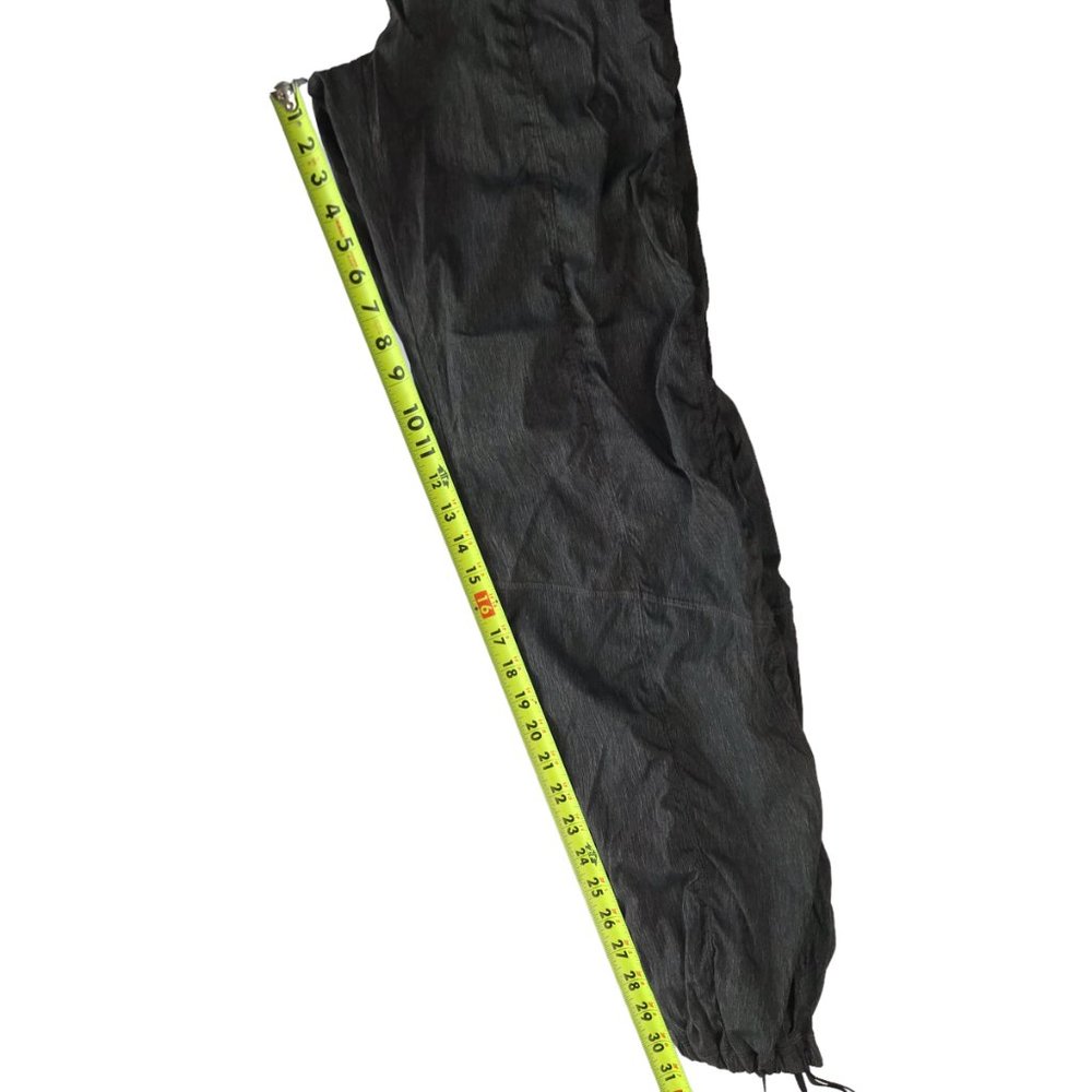LUCY Athletic Dance Pants. Dark Gray. Size women's M. Drawstring at Cuff - Picture 8 of 10